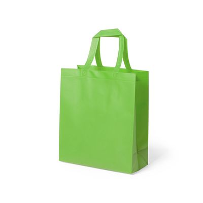 Bolsa non-woven laminado de asas cortas reforzadas Ver