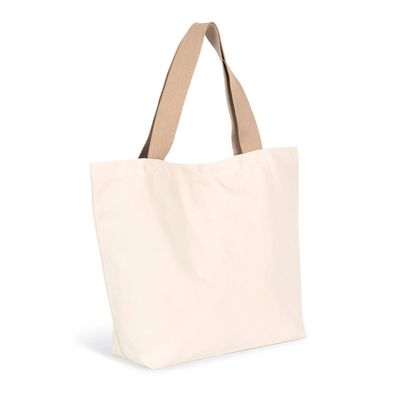 Bolsa reciclada grande con fuelle