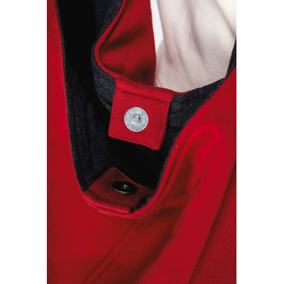 Bolsa bandolera de felpa Cierre magnético