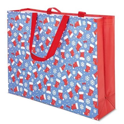 Bolsa de regalo navideña de gran capacidad