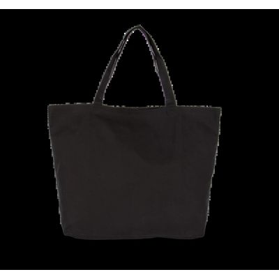 Bolsa de algodón extragrande Black