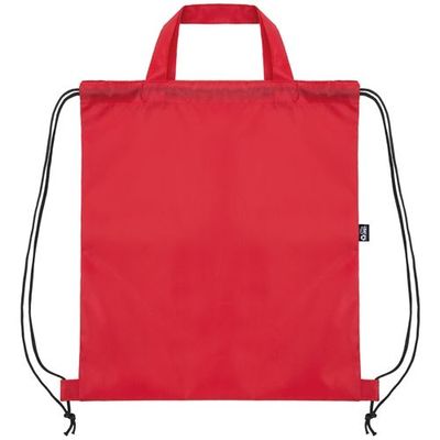 Bolsa mochila con cuerdas y asa