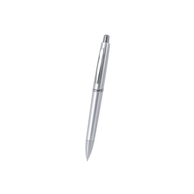Bolígrafo pulsador ABS accesorio cromado tinta negra
