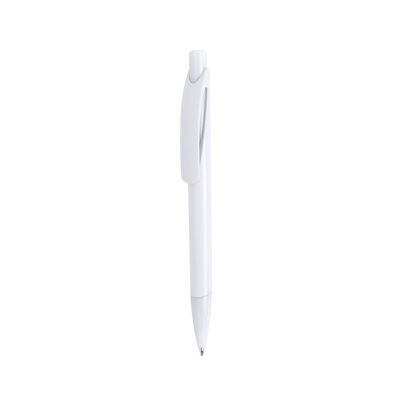 Bolígrafo Blanco con Clip Curvado Bla