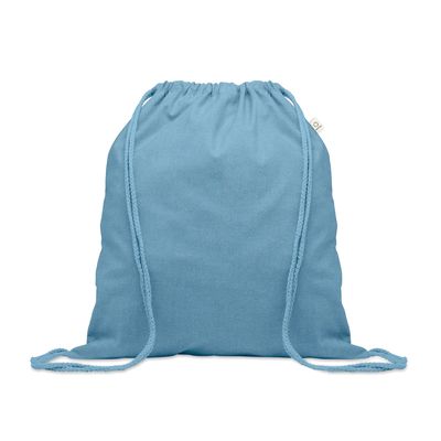 Bolsa resistente de cuerdas algodón reciclado Petroleo