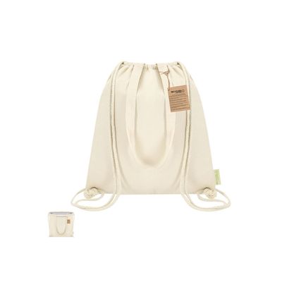 Bolsa Mochila Nevera de algodón reciclado