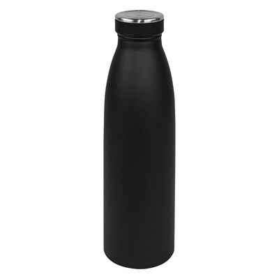 Botella 500ml Doble Pared INOX Negro