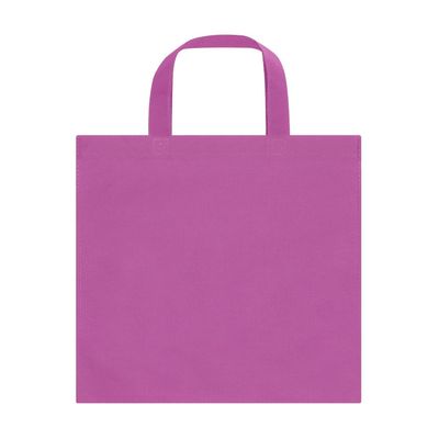 Bolsa Asa Corta Non-Woven Fucsi