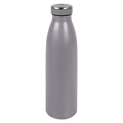 Botella 500ml Doble Pared INOX Gris