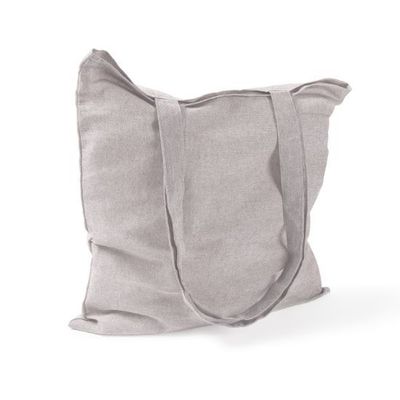 Bolsa tote con asas largas 120g Gris