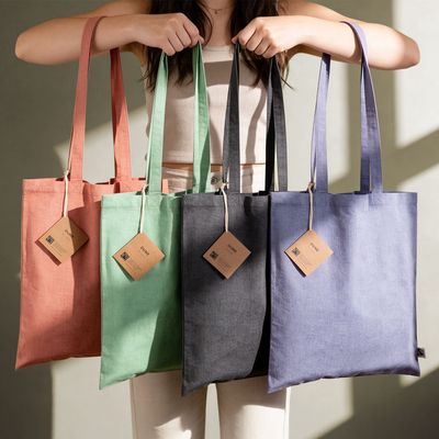 Bolsa de algodón Fairtrade reciclado