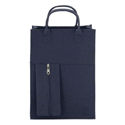 Bolsa Fieltro con Bolsillo de Cremallera