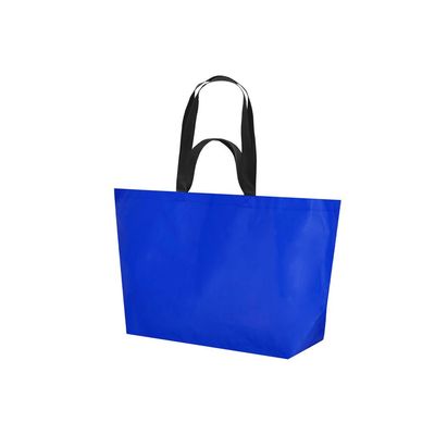 Bolsa laminada dobles asas reforzadas y 10kg Azul