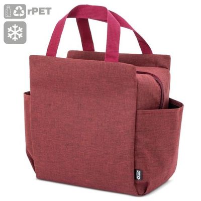Bolsa nevera RPET con bolsillos BU