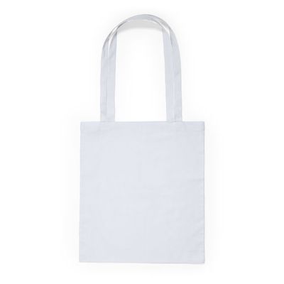 Bolsa de algodón de color 140 g/m² Blanco 37X41Cm