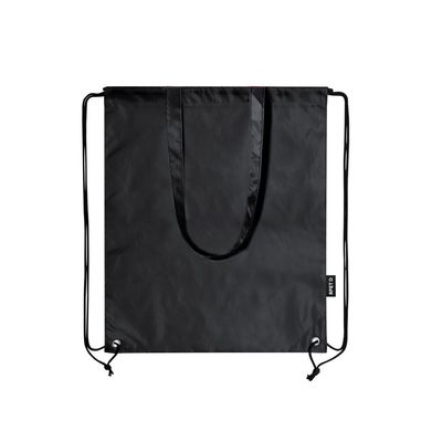 Bolsa Mochila de Cuerdas RPET con Asas Neg