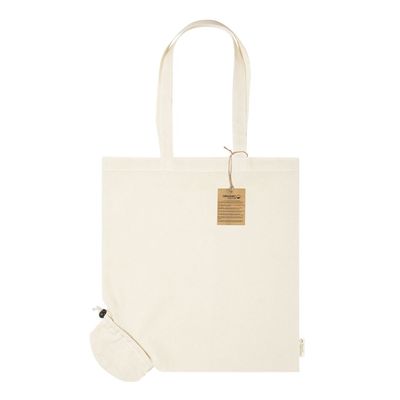 Bolsa ecológica plegable de algodón muy resistente Natu