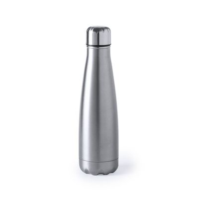 Botella de agua personalizada de acero inox. 630ml acabado mate Plat