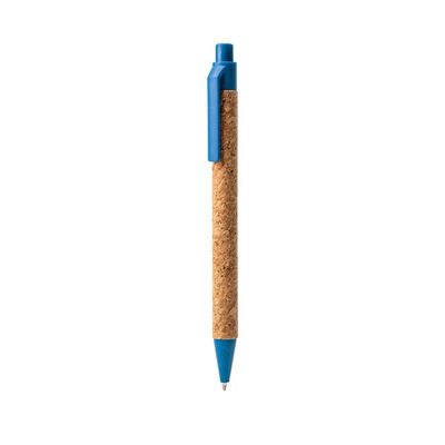 Bolígrafo con cuerpo de corcho Royal Claro Tinta Azul