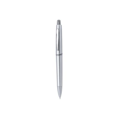 Bolígrafo pulsador ABS accesorio cromado tinta negra Plat