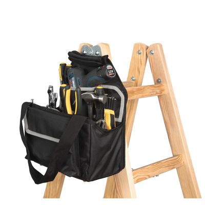 Bolsa para herramientas adaptable a escaleras Black / Light Grey