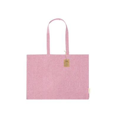Bolsa Grande Algodón 220g/m2 con Fuelle 9Kg Rosa