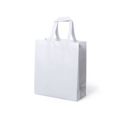 Bolsa non-woven laminado de asas cortas reforzadas Bla