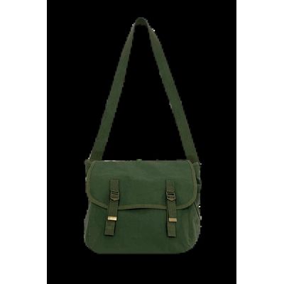 Bolso con solapa algodón Washed Organic Khaki