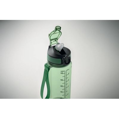 Botella deportiva 700 ml con pajita y boquilla