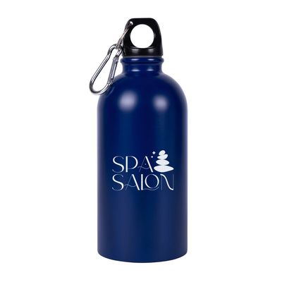 Botella 500 ml acero reciclado con mosquetón