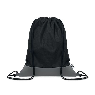Bolsa de cuerdas de poliéster Negro