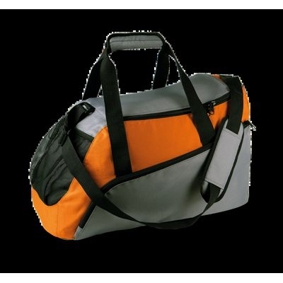 Bolsa deportiva con correa y asas Slate Grey / Orange