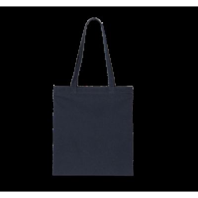 Bolsa de compras plana Navy Blue