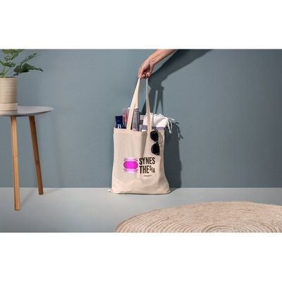 Bolsa algodón con asas largas 140 g/m²