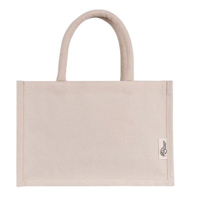 Bolsa mini de algodón reciclado 220 gr/m2