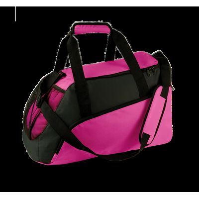 Bolsa deportiva con correa y asas Fuchsia / Black