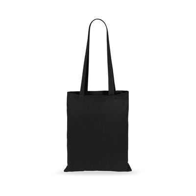 Bolsa Algodón Asas Largas Neg