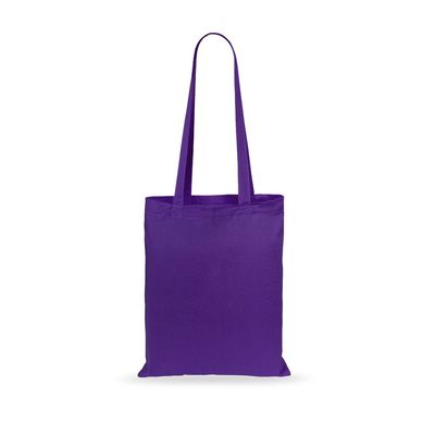 Bolsa Algodón Asas Largas Mora