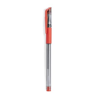 Bolígrafo transparente de tinta gel