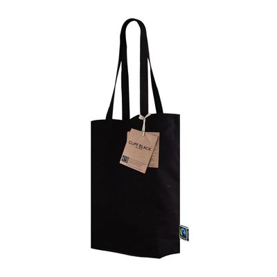 Bolsa de algodón tote Etiqueta Grande