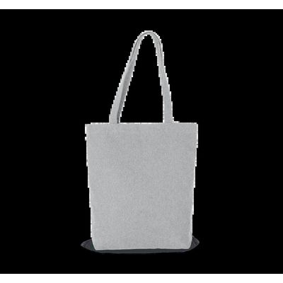 Bolsa clásica de algodón reciclado Oxford Grey Jhoot