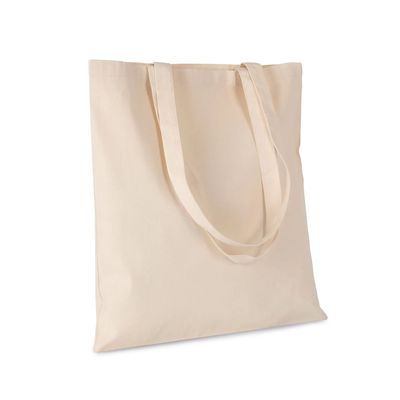 Bolsa shopper algodón asas largas