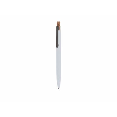 Bolígrafo aluminio y pulsador de corcho Bla