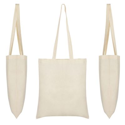 Bolsa de algodón en color natural140 g/m²