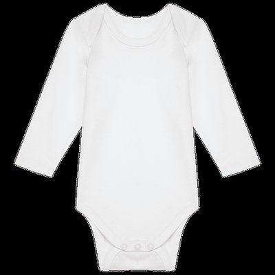 Body de algodón para bebé White 18M