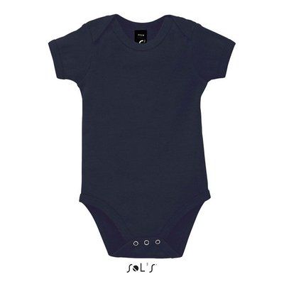 Body Bebé 100% Algodón Peinado French Marino XS