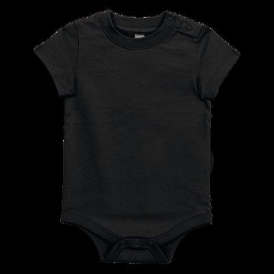 Body de bebé de algodón Black 6M