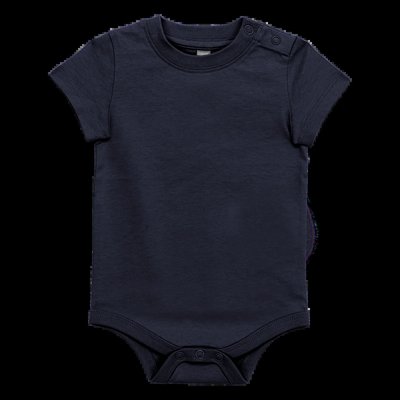 Body de bebé de algodón Navy 6M