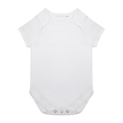 Body de bebé algodón orgánico White 12/18M