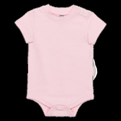 Body de bebé de algodón Pale Pink 6M